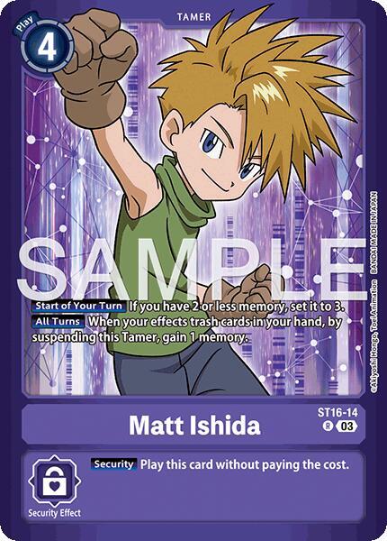 Matt Ishida ST16-14 R (Limited Card Pack -Billion Bullet-)  - Foil