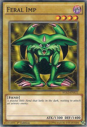 Feral Imp (YGLD-ENA11) - Common - Unlimited - King of Games: Yugi's Legendary Decks