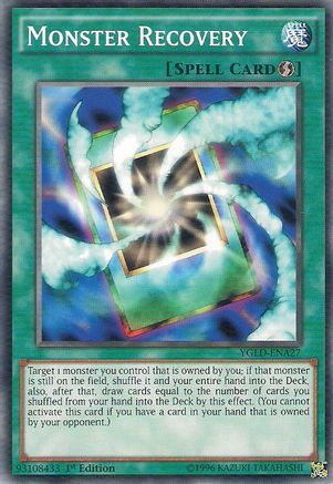 Monster Recovery (A) (YGLD-ENA27) - Common - Unlimited - King of Games: Yugi's Legendary Decks