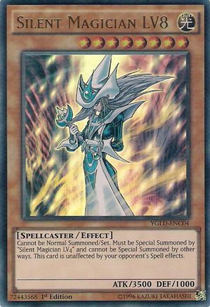 Silent Magician LV8 (YGLD-ENC04) - Ultra Rare - Unlimited - King of Games: Yugi's Legendary Decks