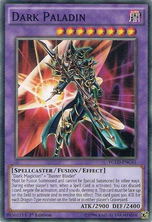 Dark Paladin (YGLD-ENC41) - Common - Unlimited - King of Games: Yugi's Legendary Decks