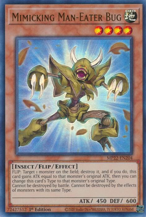 Mimicking Man Eater Bug MP22-EN204 (2022 Tin of the Pharaoh's Gods)  - 1st Edition