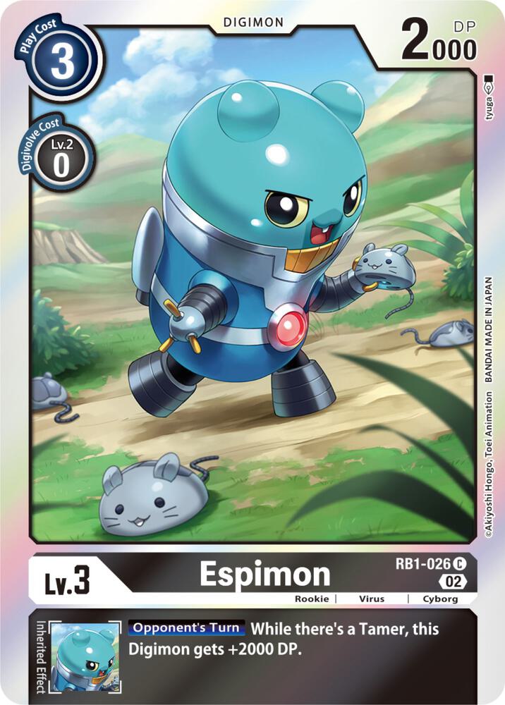 Espimon RB1-026 C (Resurgence Booster)  - Foil
