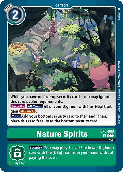 Nature Spirits EX8-069 U (Chain of Liberation) 