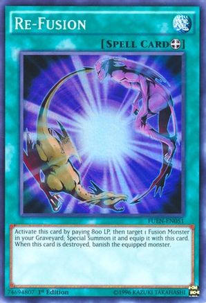 Re-Fusion (FUEN-EN051) - Super Rare - Unlimited - Fusion Enforcers