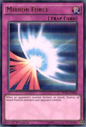 Mirror Force (DUSA-EN048) - Ultra Rare - 1st Edition - Duelist Saga