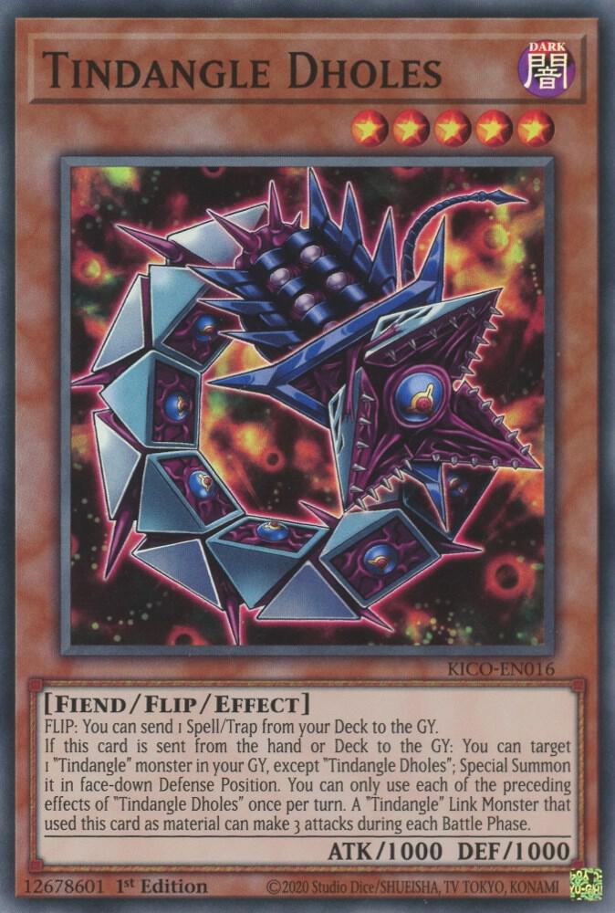 Tindangle Dholes KICO-EN016 (King's Court)  - 1st Edition