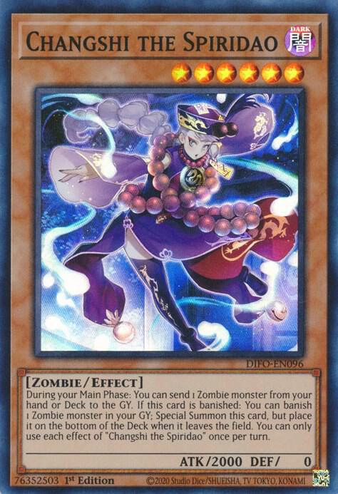 Changshi the Spiridao DIFO-EN096 (Dimension Force)  - 1st Edition