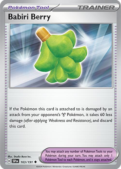 Babiri Berry 163/191 (SV08: Surging Sparks) 