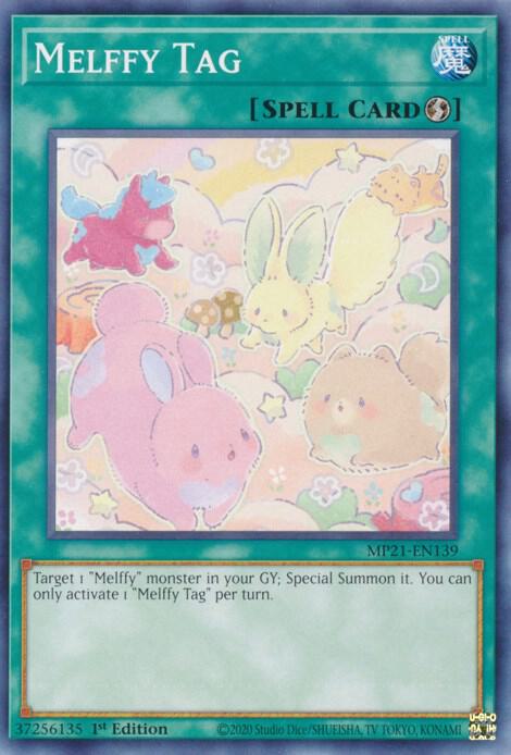 Melffy Tag MP21-EN139 (2021 Tin of Ancient Battles)  - 1st Edition