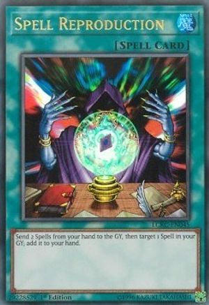 Spell Reproduction (LCKC-EN045) - Ultra Rare - Legendary Collection Kaiba