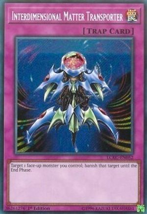 Interdimensional Matter Transporter (LCKC-EN052) - Secret Rare - Unlimited - Legendary Collection Kaiba