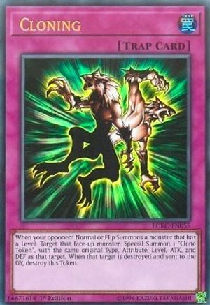Cloning (LCKC-EN055) - Ultra Rare - Legendary Collection Kaiba