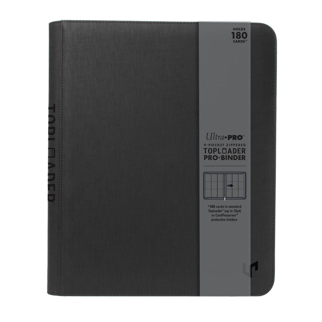 Ultra Pro: 9-Pocket Zippered Toploader Premium PRO-Binder