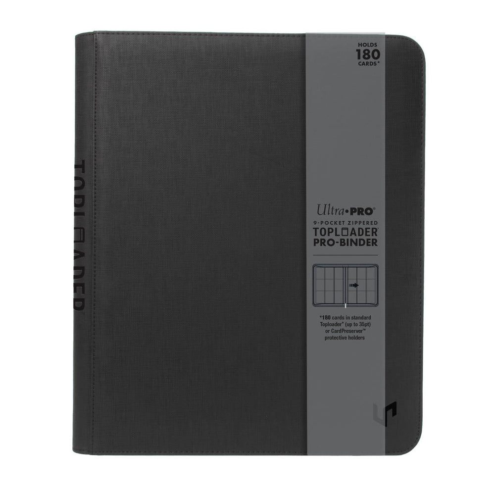 Ultra Pro: 9-Pocket Zippered Toploader Premium PRO-Binder