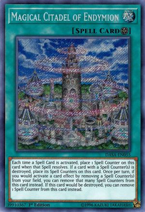 Magical Citadel of Endymion (DASA-EN055) - Secret Rare - Unlimited - Dark Saviors