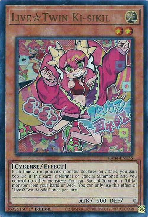 Live Twin Ki sikil UR RA04-EN035 (Quarter Century Stampede)  - 1st Edition