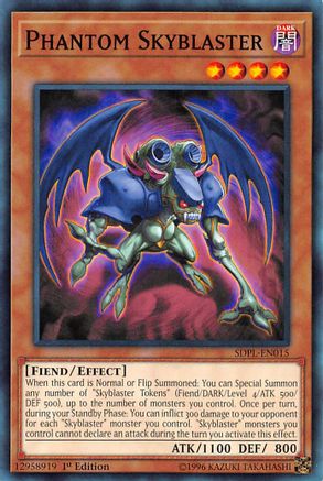 Phantom Skyblaster (SDPL-EN015) - Common - 1st Edition - Structure Deck: Powercode Link