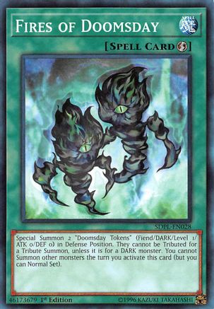 Fires of Doomsday (SDPL-EN028) - Common - 1st Edition - Structure Deck: Powercode Link