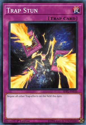 Trap Stun (SDPL-EN035) - Common - 1st Edition - Structure Deck: Powercode Link