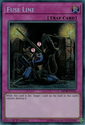 Fuse Line (MP18-EN155) - Secret Rare - 1st Edition - 2018 Mega-Tins Mega Pack