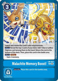 Malachite Memory Boost LM-052 P (Limited Card Pack -Another Knight-)  - Foil