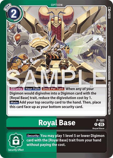Royal Base P-181 P (Limited Card Pack -Another Knight-)  - Foil
