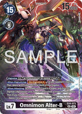 Omnimon Alter B EX4-073 SEC (Limited Card Pack -Another Knight-)  - Foil