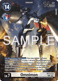 Omnimon BT13-112 SEC (Limited Card Pack -Another Knight-)  - Foil