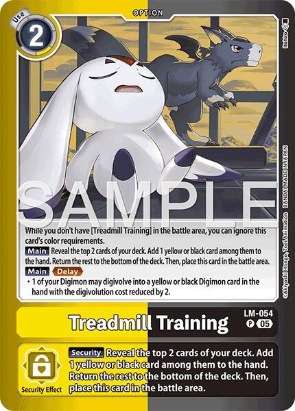 Treadmill Training LM-054 P (Limited Card Pack -Another Knight-)  - Foil