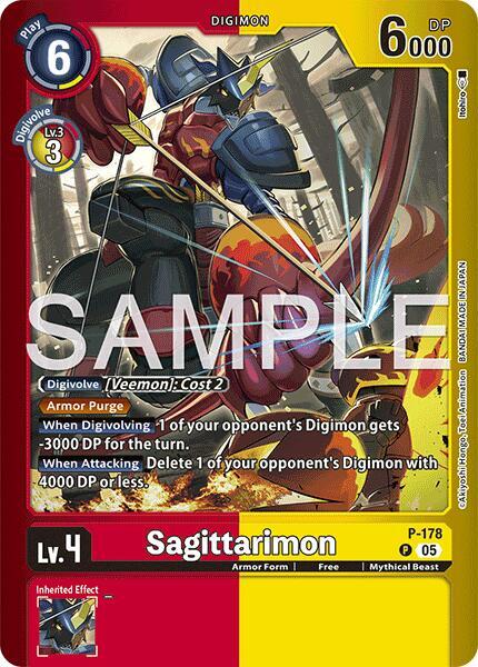 Sagittarimon P-178 P (Limited Card Pack -Another Knight-)  - Foil