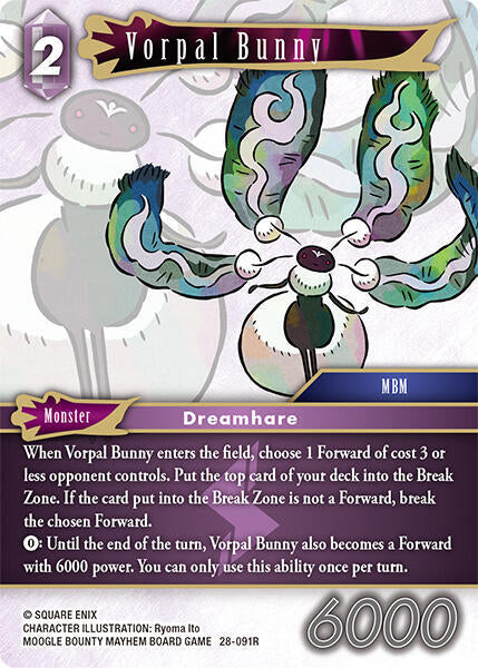 Vorpal Bunny 28-091R (Dreamlike Oceans) 