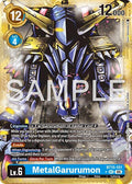 MetalGarurumon Gold Border BT15-101 SEC (Advanced Booster Digimon Generation)  - Foil