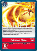 Crimson Blaze Reprint BT8-097 U (Advanced Booster Digimon Generation)  - Foil