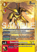 OmniShoutmon Gold Border BT21-021 U (Advanced Booster Digimon Generation)  - Foil