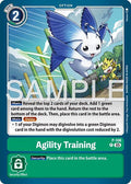 Agility Training Reprint P-106 P (Advanced Booster Digimon Generation)  - Foil