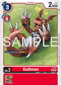 Guilmon P 041 Reprint P-041 P (Advanced Booster Digimon Generation)  - Foil