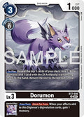 Dorumon Reprint BT7-056 R (Advanced Booster Digimon Generation)  - Foil