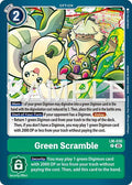 Green Scramble Reprint LM-030 P (Advanced Booster Digimon Generation)  - Foil
