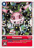Koromon BT14 001 Reprint BT14-001 U (Advanced Booster Digimon Generation)  - Foil