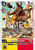 GeoGreymon BT21 042 Reprint BT21-042 C (Advanced Booster Digimon Generation)  - Foil