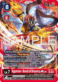 Agumon Bond of Bravery ACE Reprint LM-021 P (Advanced Booster Digimon Generation)  - Foil