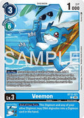 Veemon BT12 021 Reprint BT12-021 C (Advanced Booster Digimon Generation)  - Foil
