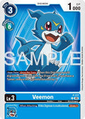 Veemon P 117 Reprint P-117 P (Advanced Booster Digimon Generation)  - Foil