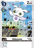 Ukkomon Reprint BT16-082 R (Advanced Booster Digimon Generation)  - Foil