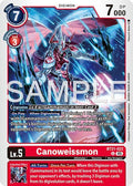 Canoweissmon Reprint BT21-022 U (Advanced Booster Digimon Generation)  - Foil