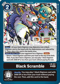 Black Scramble Reprint LM-031 P (Advanced Booster Digimon Generation)  - Foil