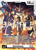 Omnimon BT13 112 Reprint BT13-112 SEC (Advanced Booster Digimon Generation)  - Foil
