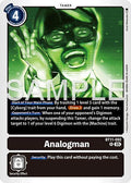 Analogman Reprint BT11-092 R (Advanced Booster Digimon Generation)  - Foil