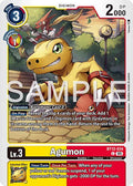 Agumon BT12 034 Reprint BT12-034 C (Advanced Booster Digimon Generation)  - Foil